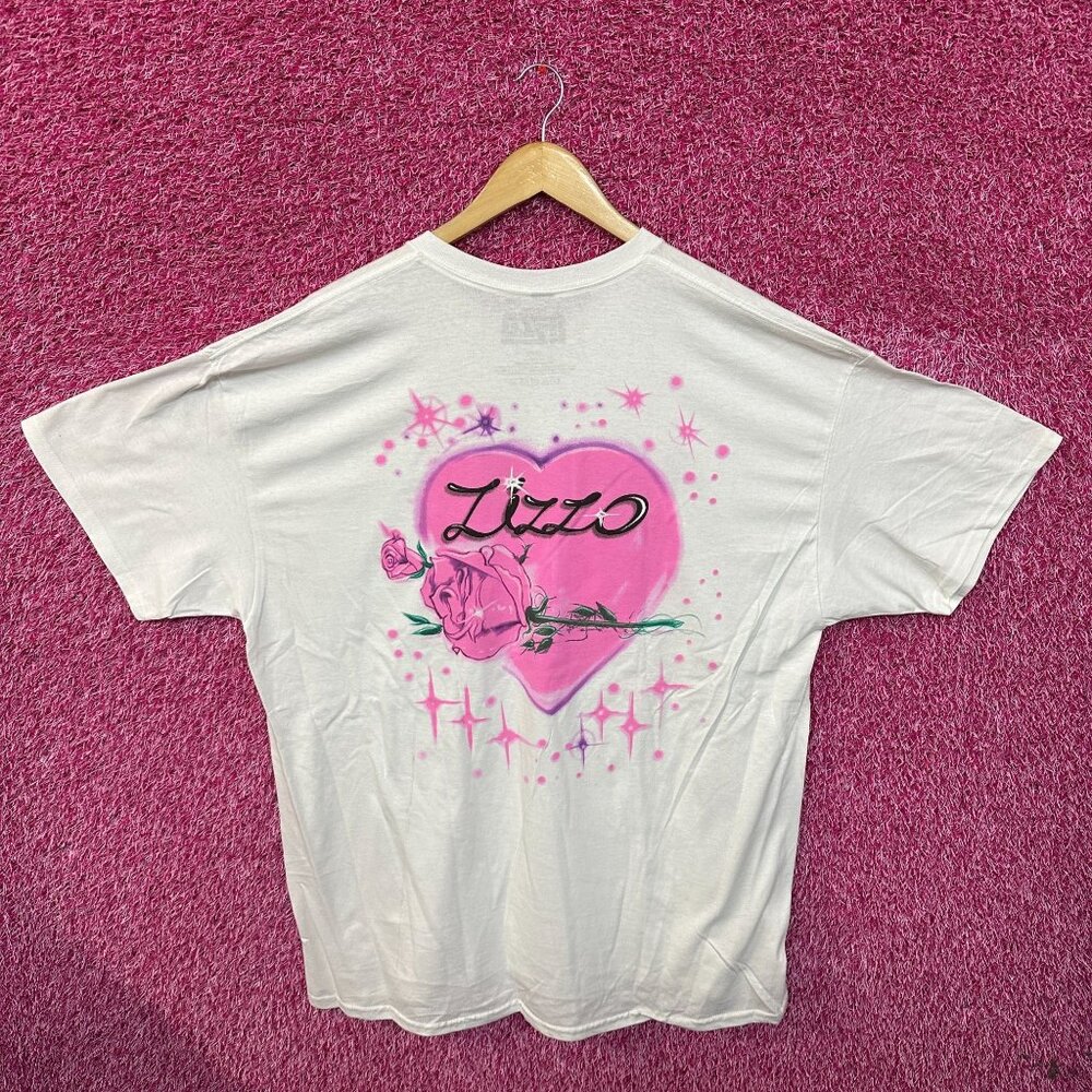 Lizzo oversized white Tee 0X/1X